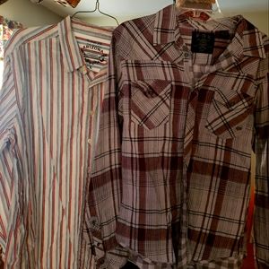 2 Size Large Mens Shirts